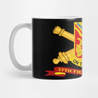 37th Field Artillery w Br - Ribbon Mug